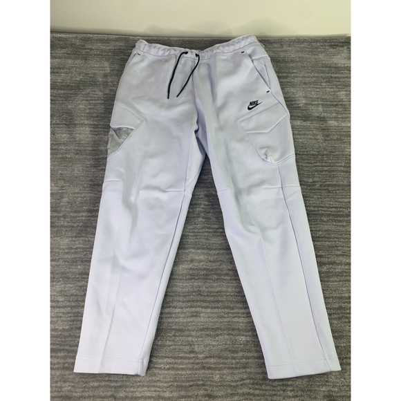 Nike Sportswear Tech Fleece Utility Jogger Mens Sz XL Football Grey/White